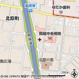関越中央病院周辺の地図