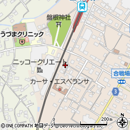 栃木県栃木市都賀町合戦場595周辺の地図