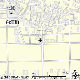 石川県小松市白江町（ニ）周辺の地図