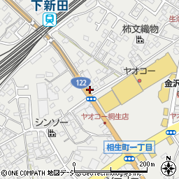 みやま　カイロプラクティックオフィス桐生周辺の地図