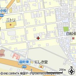 石川県小松市上小松町丙166周辺の地図
