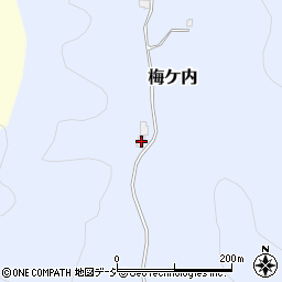 栃木県芳賀郡益子町梅ケ内120周辺の地図