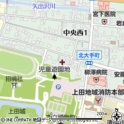 三井住友銀行上田社宅周辺の地図