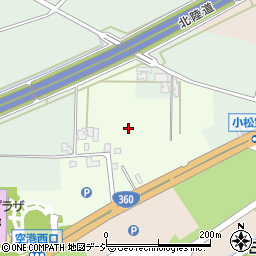 石川県小松市安宅新町丁周辺の地図