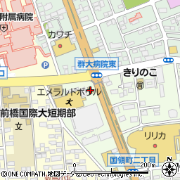 富士情報通信ドコモショップ前橋店周辺の地図