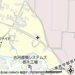 栃木県栃木市都賀町平川41-2周辺の地図