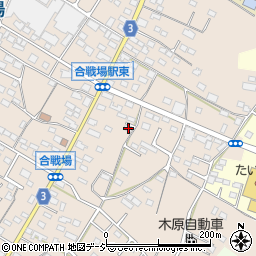 栃木県栃木市都賀町合戦場764-7周辺の地図