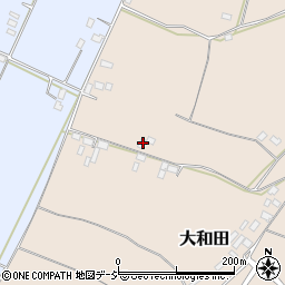 栃木県真岡市大和田617周辺の地図