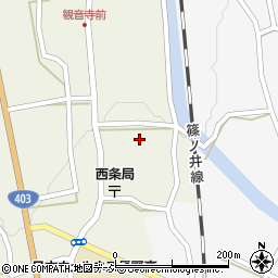 長野県東筑摩郡筑北村西条4307周辺の地図
