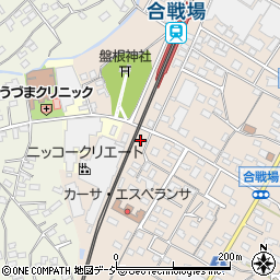 栃木県栃木市都賀町合戦場594周辺の地図