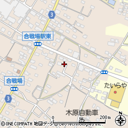 栃木県栃木市都賀町合戦場233周辺の地図