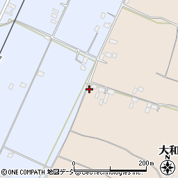 栃木県真岡市大和田622周辺の地図
