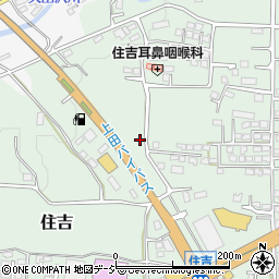 有限会社進栄社　上田営業所周辺の地図