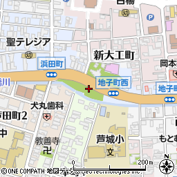 石川県小松市浜田町ハ周辺の地図