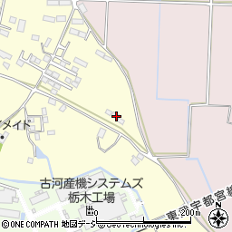 栃木県栃木市都賀町平川41周辺の地図