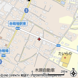 栃木県栃木市都賀町合戦場237-1周辺の地図