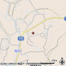 茨城県笠間市池野辺466周辺の地図