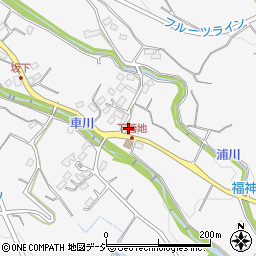 群馬県高崎市箕郷町善地238-4周辺の地図