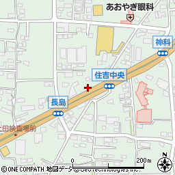 アフラックサービスショップ上田インター店周辺の地図