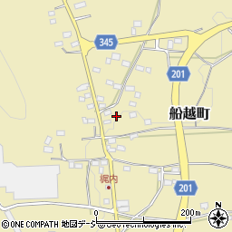 栃木県佐野市船越町2139-4周辺の地図
