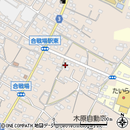 栃木県栃木市都賀町合戦場234周辺の地図