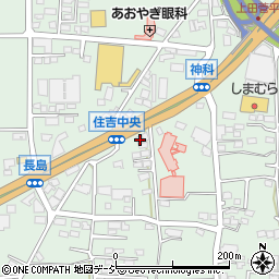 長野県上田市住吉310-17周辺の地図