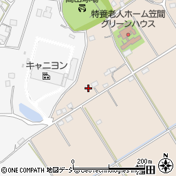 茨城県笠間市福田3027周辺の地図