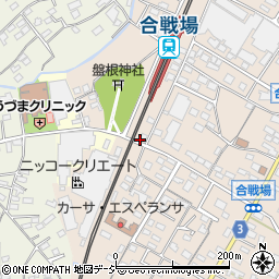 栃木県栃木市都賀町合戦場536-1周辺の地図