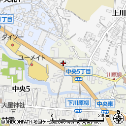 ａｐｏｌｌｏｓｔａｔｉｏｎセルフ上田中央ＳＳ周辺の地図