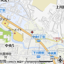 上燃株式会社　セルフ上田中央ＳＳ周辺の地図