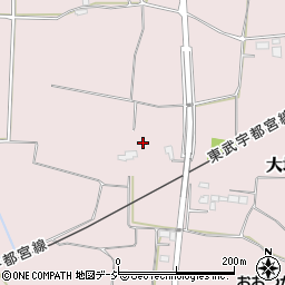 栃木県栃木市大塚町614周辺の地図