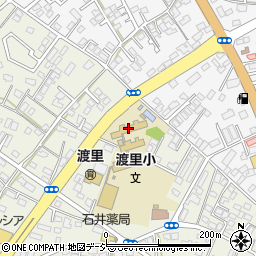 水戸市立渡里小学校周辺の地図