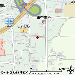 長野県上田市住吉366-3周辺の地図