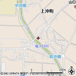 群馬県前橋市上沖町296周辺の地図