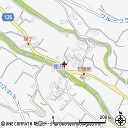 群馬県高崎市箕郷町善地206周辺の地図