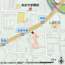 長野県上田市住吉318-1周辺の地図