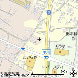 栃木県栃木市都賀町合戦場250周辺の地図