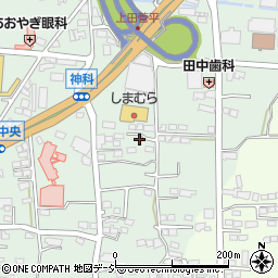 長野県上田市住吉339-13周辺の地図