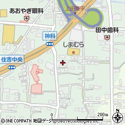 長野県上田市住吉338-11周辺の地図
