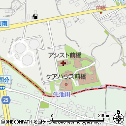 群馬県前橋市青梨子町1690周辺の地図