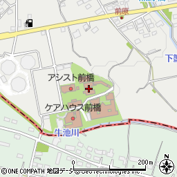 群馬県前橋市青梨子町1655周辺の地図