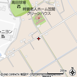 茨城県笠間市福田3251周辺の地図