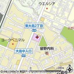 株式会社ビバックス　本部周辺の地図