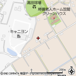 茨城県笠間市福田3018周辺の地図