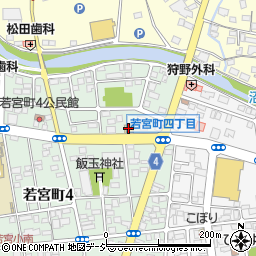バーミヤン 前橋若宮店周辺の地図