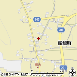 栃木県佐野市船越町2140周辺の地図