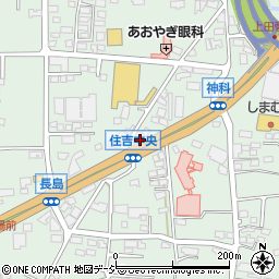 長野県上田市住吉310-3周辺の地図
