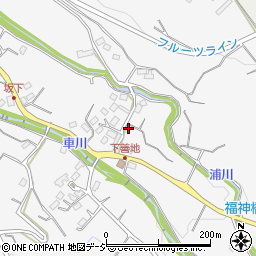 群馬県高崎市箕郷町善地234周辺の地図