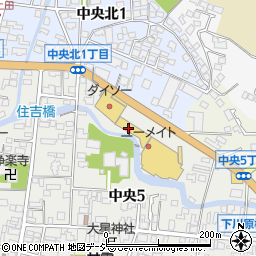 カーブス上田ユーメイト周辺の地図
