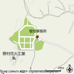 西の杜霊園　管理事務所周辺の地図